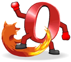 Firefox y Opera